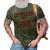 Beer Funny Drinking Manly Dad Husband Whisky Joke Alcohol 3D Print Casual Tshirt Army Green