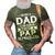 Being A Dad Is An Honor Being A Pap Is Priceless 3D Print Casual Tshirt Army Green