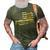 Best Papa By Bar Disc Golf Grandpa Usa Flag Gift For Mens 3D Print Casual Tshirt Army Green