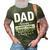 Dad Knows Everything Fathers Day New Name Is Daddy Gift For Mens 3D Print Casual Tshirt Army Green