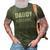 Daddy Husband Engineer Hero Fathers Day 3D Print Casual Tshirt Army Green