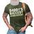 Daddys Biggest Achievemen Funny Son Daughter Gift 3D Print Casual Tshirt Army Green