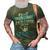 Dont Underestimate An Old Man Who Love Gardening Grandpa 3D Print Casual Tshirt Army Green