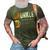 Drunkle Like A Normal Uncle Only Drunker Funny Beer Gift For Mens 3D Print Casual Tshirt Army Green