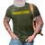 Fake Mechanic 3D Print Casual Tshirt Army Green