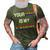 Funny Quote Your Dad Is My Cardio Lgbt Lgbtq 3D Print Casual Tshirt Army Green