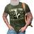 Funny Uncle Sam I Want You To Get Me A Beer 3D Print Casual Tshirt Army Green