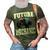 Future Mechanic Costume Monster Truck Adults & Kids 3D Print Casual Tshirt Army Green
