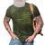 Husband Daddy Protector Hero Veteran Usa Flag Camouflage Dad Gift For Mens 3D Print Casual Tshirt Army Green