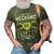 I May Be A Mechanic But I Cant Fix Stupid 3D Print Casual Tshirt Army Green