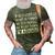 If God Gives Us What He Thinks We Can Handle - Badass  3D Print Casual Tshirt Army Green