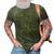 Im The Veteran And The Veterans Wife Veterans Day Military 3D Print Casual Tshirt Army Green