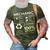 Mechanic T Multi Tasking Require Beer Will Travel 3D Print Casual Tshirt Army Green
