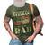 Military | Retirement | Hes Not Just A Veteran He Is My Dad 3D Print Casual Tshirt Army Green