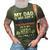 My Dad Is Not Just A Veteran He Is My Hero Father Daddy 3D Print Casual Tshirt Army Green
