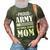 National Guard Mom Military Family Gifts Army Mom Gift For Womens 3D Print Casual Tshirt Army Green