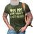 On My Baby Daddys Last Nerve Fathers Day New Dad 3D Print Casual Tshirt Army Green