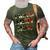 Proud Army Mom Military Mother Proud Army Family Marine Gift For Womens 3D Print Casual Tshirt Army Green