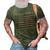 Proud Army National Guard Godfather Us Military Gift Gift For Mens 3D Print Casual Tshirt Army Green