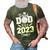 Proud Dad Of A Volleyball Senior 2023 Volleyball Dad 3D Print Casual Tshirt Army Green
