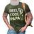 Reel Cool Papa Fishing Dad Gift Fathers Day Fisherman Fish 3D Print Casual Tshirt Army Green