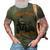 This Is What Life Is About Quad Bike Father Son Atv 3D Print Casual Tshirt Army Green