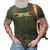 Top Dad Funny Cool 80S 1980S Father Fathers Day Gift For Mens 3D Print Casual Tshirt Army Green