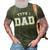 Type 1 Dad Awareness Sports Style Father Diabetes 3D Print Casual Tshirt Army Green