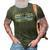 Usa Proud Army National Guard Grandpa Soldier Gift 3D Print Casual Tshirt Army Green