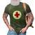 Veterans Memorial Day Army Medics 68 Whiskey 3D Print Casual Tshirt Army Green