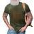 Vintage Uncle The Man Myth Fathers Day Gift For Men 3D Print Casual Tshirt Army Green