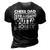 Cheer Dad Straight Outta Money | I Cheer Coach Gift For Mens 3D Print Casual Tshirt Vintage Black