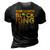 Junenth Black King Melanin Dad Fathers Day Men Fathers 3D Print Casual Tshirt Vintage Black