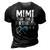 Mimi Of The Birthday Boy Mom Dad Kids Family Matching 3D Print Casual Tshirt Vintage Black
