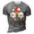 22-0819-Retro Christmas-Pecgine-19 3D Print Casual Tshirt Grey