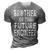 Brother Of The Future Engineer Kids Mechanic Birthday Party 3D Print Casual Tshirt Grey