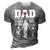 Dad Son First Hero Daughter First Love Fathers Day 3D Print Casual Tshirt Grey
