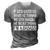 If God Gives Us What He Thinks We Can Handle - Badass  3D Print Casual Tshirt Grey