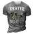 Prayer Warrior Camouflage For Religious Christian Soldier 3D Print Casual Tshirt Grey