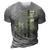 The Rodfather Funny Fishing Dad 3D Print Casual Tshirt Grey