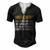 For A Father And Husband Engineer Men's Henley T-Shirt Black