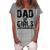 Dad Of Girls Fathers Day From Wife Daughter Baby Women's Loosen T-Shirt Green