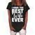 I Have The Best Wife Ever Funny Husband Gift Women's Loosen Crew Neck Short Sleeve T-Shirt Black