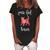 Purrfect Nana Cute Cat Lover Matching Family Gift For Womens Women's Loosen Crew Neck Short Sleeve T-Shirt Black