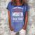 Funny Sarcastic Saying I May Have A Dirty Mouth Gift For Womens Women's Loosen Crew Neck Short Sleeve T-Shirt Blue