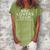 Bbc Lovers Club Lifetime Member Gift For Womens Women's Loosen Crew Neck Short Sleeve T-Shirt Green