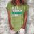 Best Freakin Glammy Ever Gift For Glammy Gift For Womens Women's Loosen Crew Neck Short Sleeve T-Shirt Green