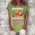Grandma Birthday Crew Outer Space Planets Family Bday Party Women's Loosen Crew Neck Short Sleeve T-Shirt Green