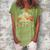 Grandma Of The Birthday Boy Dinosaur Rawr Trex Women's Loosen Crew Neck Short Sleeve T-Shirt Green