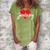 I Love Journey First Name I Heart Named Gift For Womens Women's Loosen Crew Neck Short Sleeve T-Shirt Green